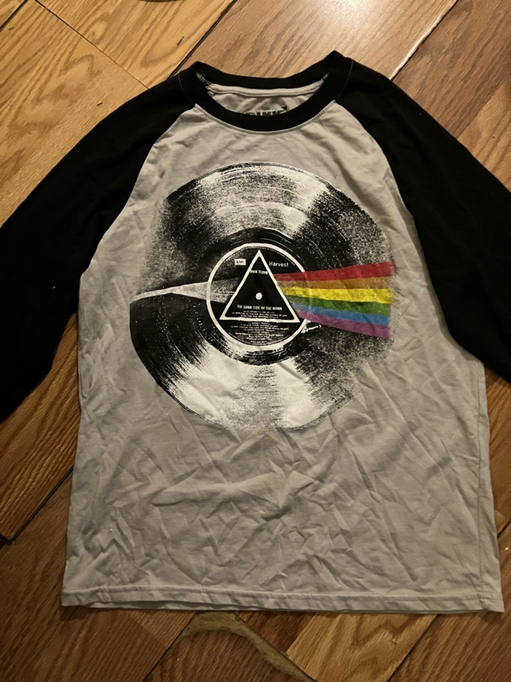 Pink Floyd Black and White Logo Tee